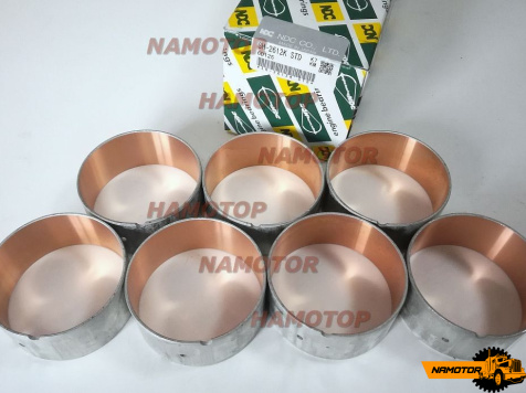 Вкладыши распредвала KOMATSU 6D125. SH-2612K, C8692L, 6150-21-1490. "STD" NDC JAPAN